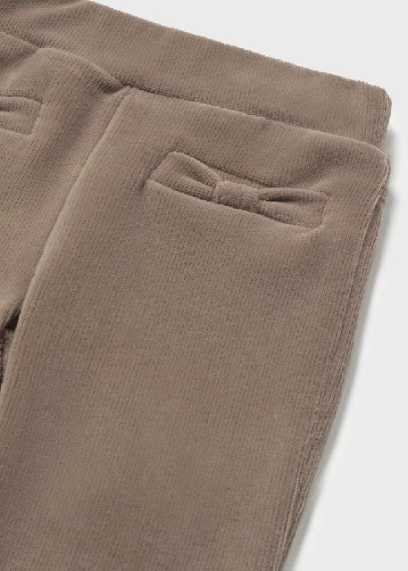 Pantalon punto pana basico    Nuez
