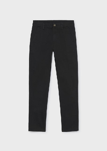 Pantalon chino basico         Negro