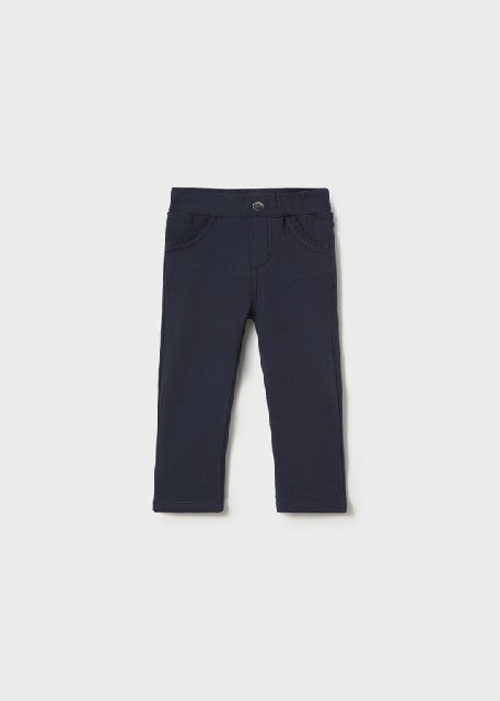 Pantalon felpa basico         Marino