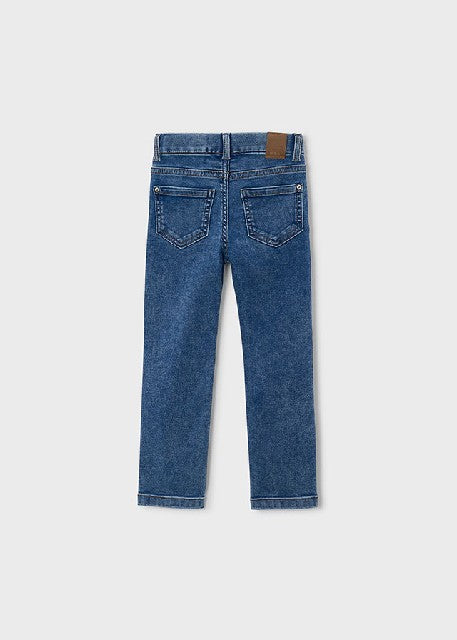 Pantalon cerrado tejano basic Claro