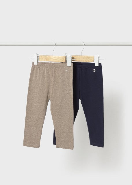 Set 2 leggings basicos Marino