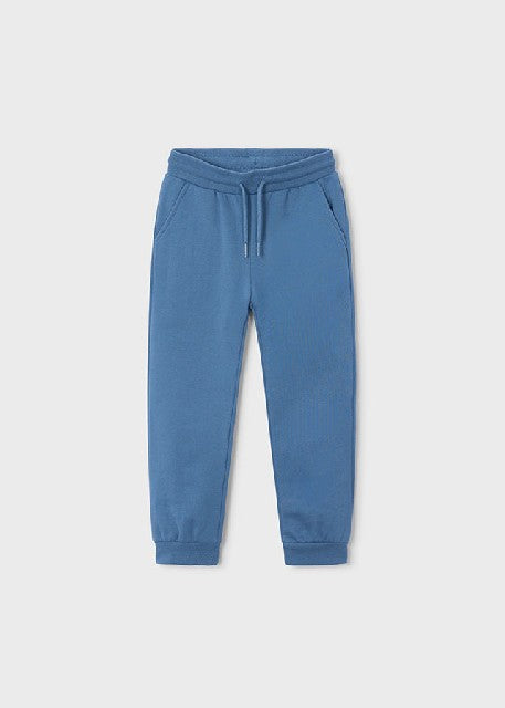 Pantalon felpa basico puños   Glaciar