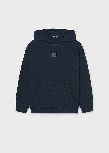 Pullover felpa basico Azul