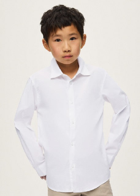 Camisa m/l basica             Blanco