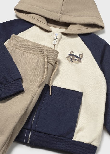 Chandal felpa 2p basico       Azul