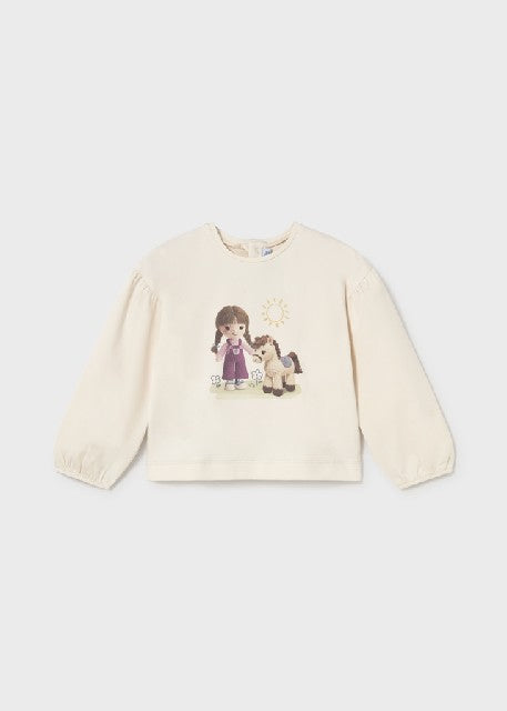 Camiseta m/l grafica          Soja