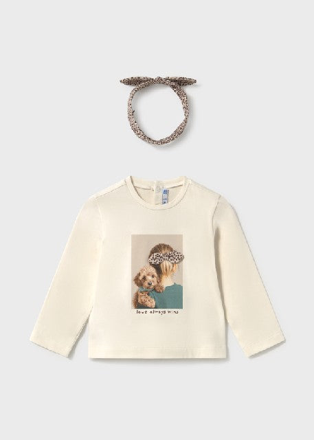 Camiseta m/l con diadema      Soja