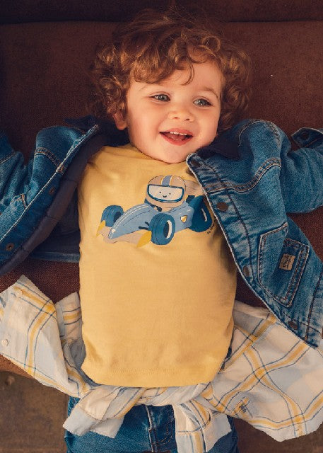 Camiseta m/l motor play       Maiz
