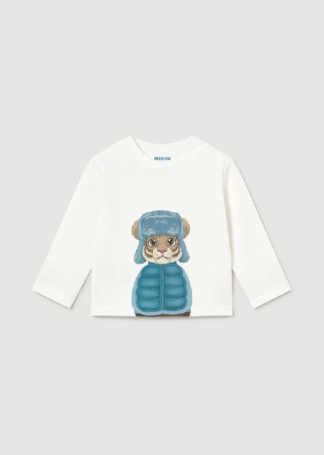 Camiseta m/l animal play Nata-artic