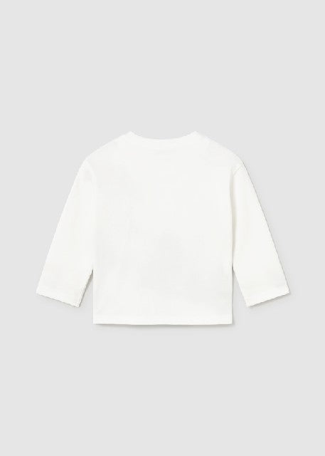 Camiseta m/l paisaje          Nata-artic
