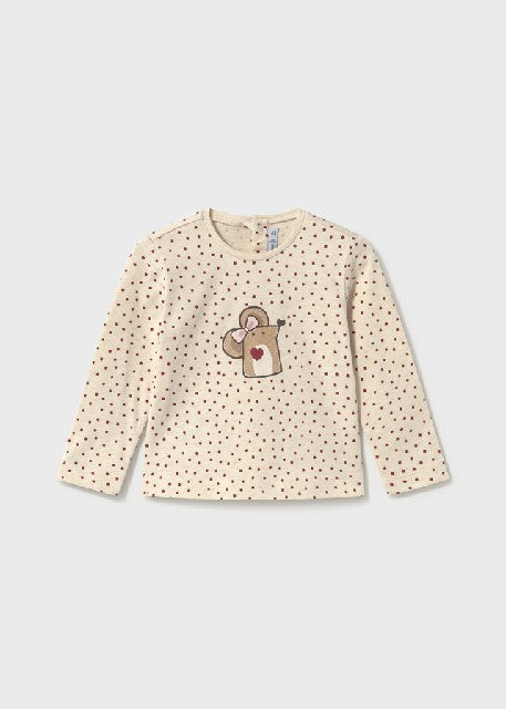 Camiseta m/l estampada        Milk