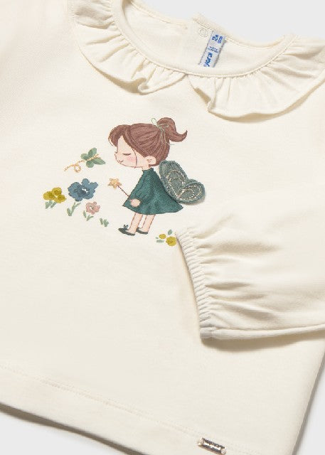Camiseta m/l vestir           Crd-nenufa