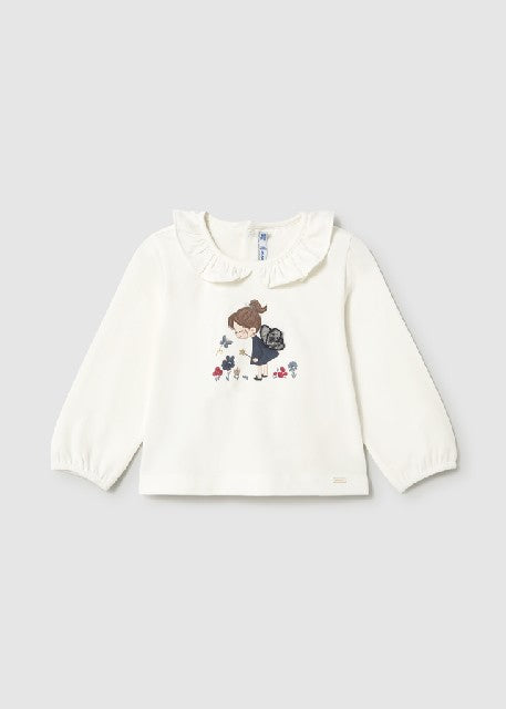 Camiseta m/l vestir           Crd-marino