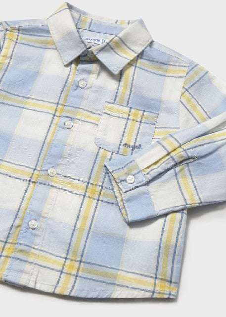 Camisa m/l cuadros viella     Lluvia