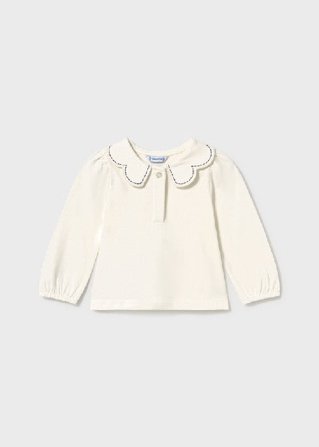 Polo m/l cuello ondas Crd-marino