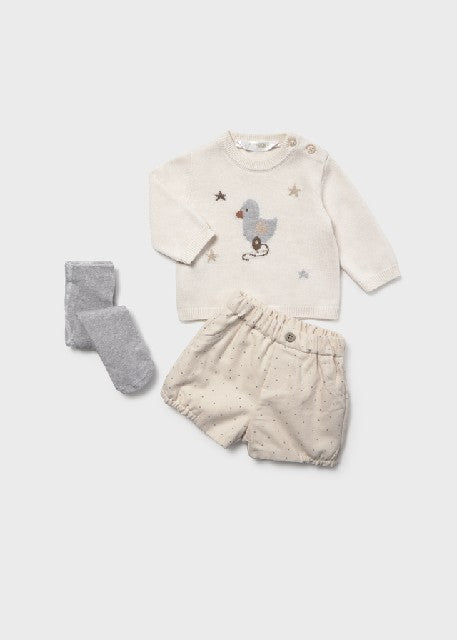Conj. pantalon corto leotardo Ceramica