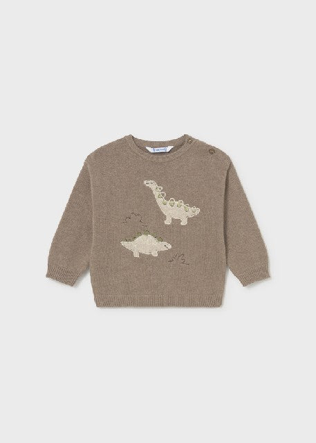Jersey intarsia posicionada   Trufa