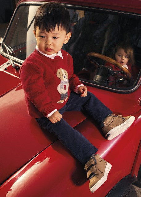 Jersey intarsia personaje     Rojo