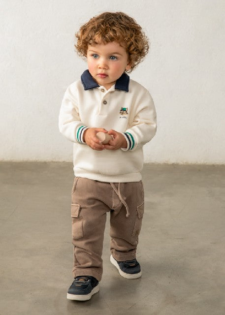 Pullover cuello polo Tofu