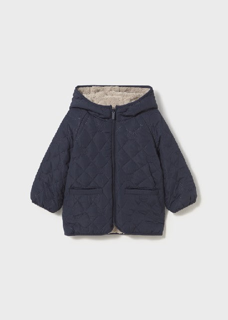 Chaqueton borrego reversible Azul