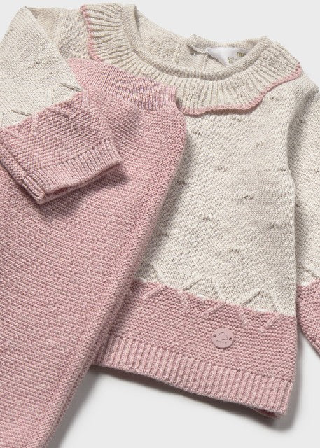 Conj. polainas y gorro        Rosa
