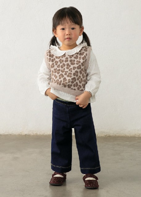Conj. pantalon chaleco unido Nuez