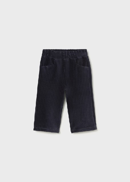 Pantalon punto pana           Marino