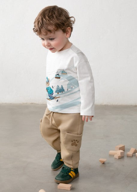Pantalon felpa play           Avellana