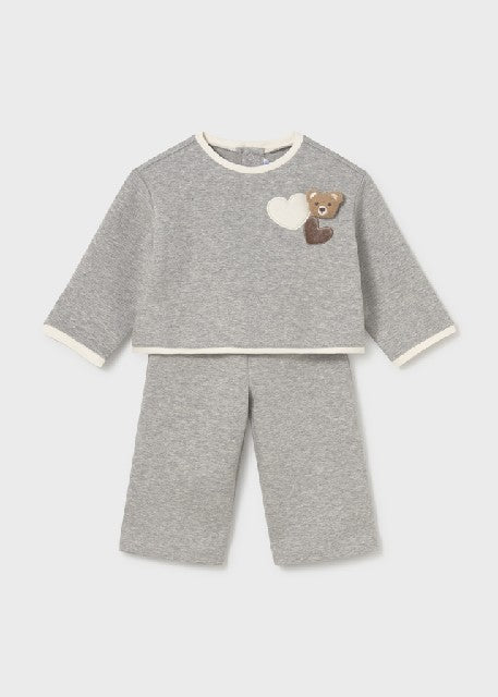 Conj. pantalon largo          Gris