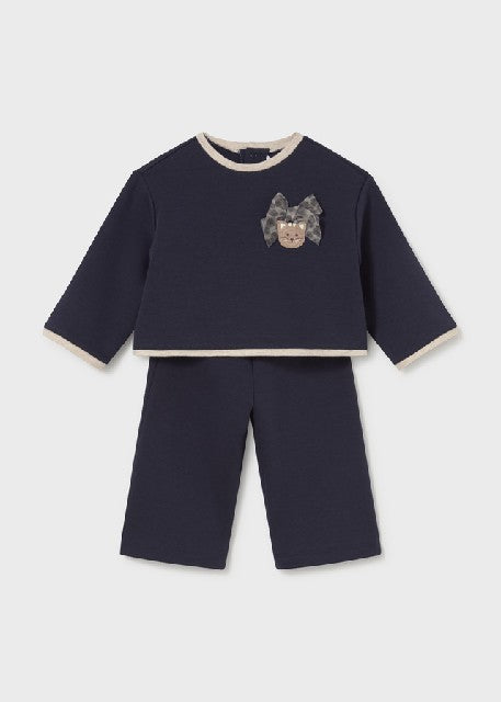 Conj. pantalon largo Marino