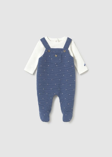 Pelele peto acolchado         Blueberry