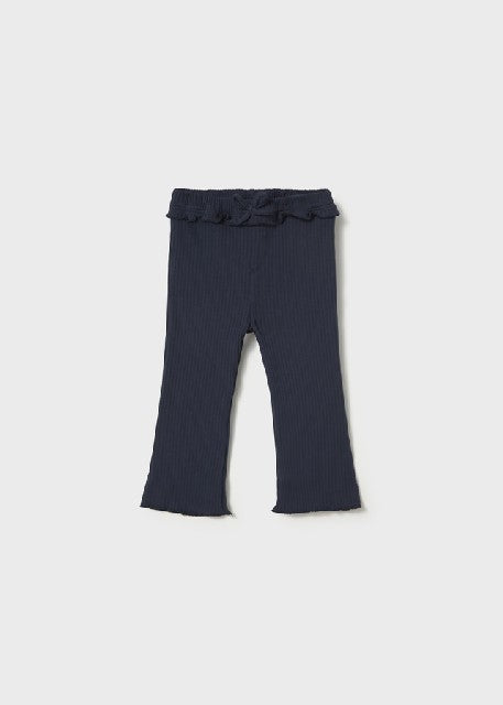Leggings flare canale         Marino
