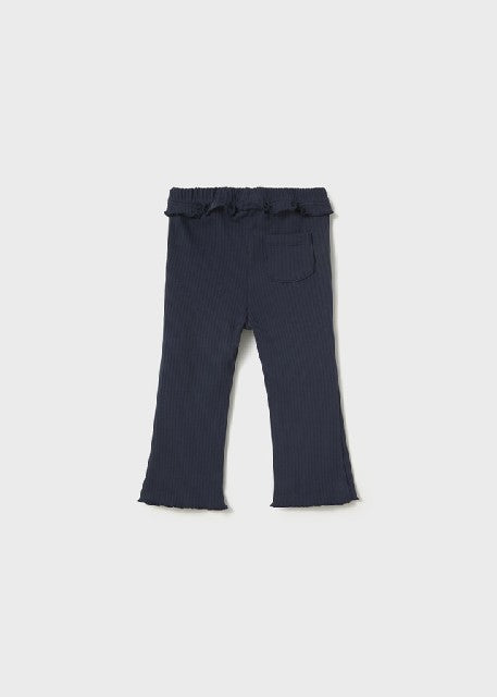 Leggings flare canale         Marino