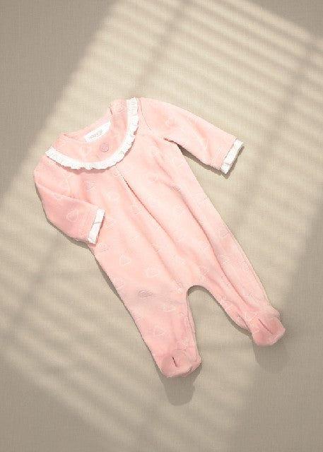 Pijama vestir tundosado Rosa