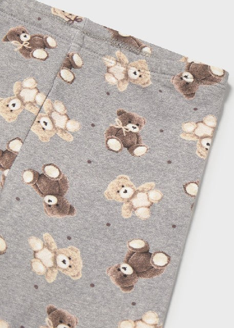 Leggings estampado felpa      Gris