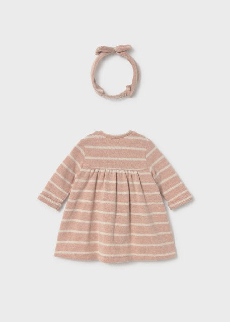 Vestido jacquard              Nude
