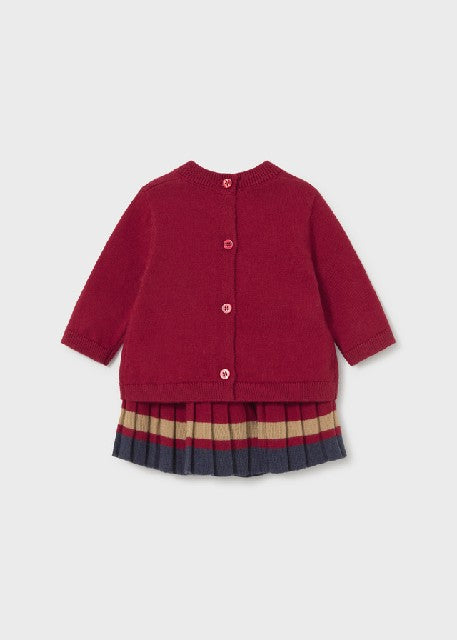 Conj. falda y jersey tricot   Red