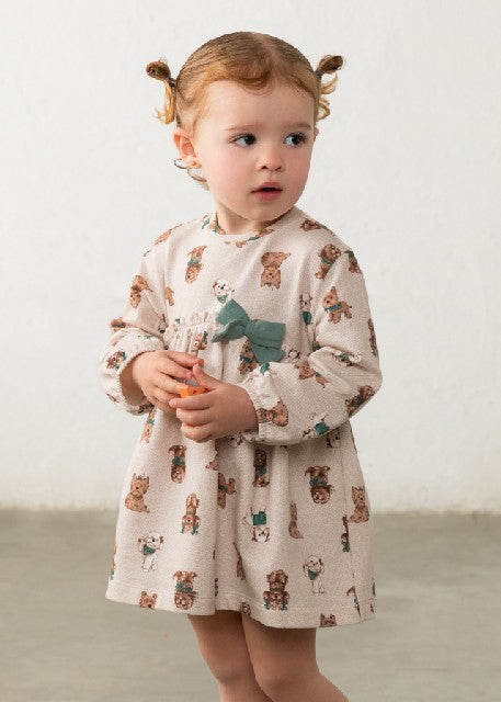 Vestido felpa estampado Lagoon