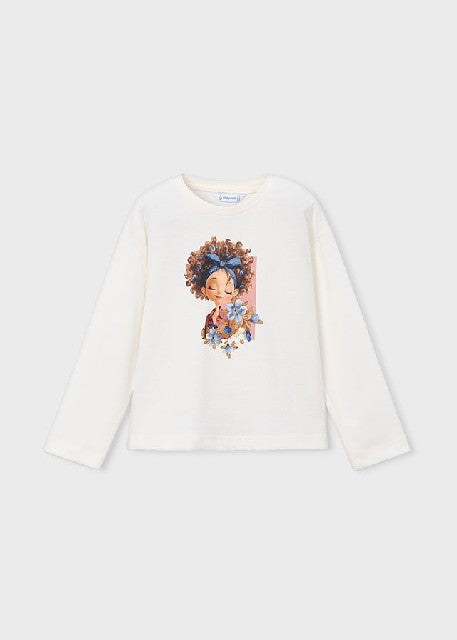 Camiseta m/l                  Crudo