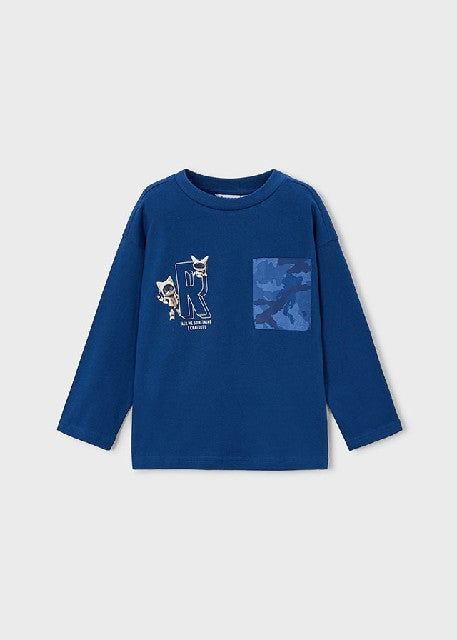 Camiseta m/ bolsillo Atlantico