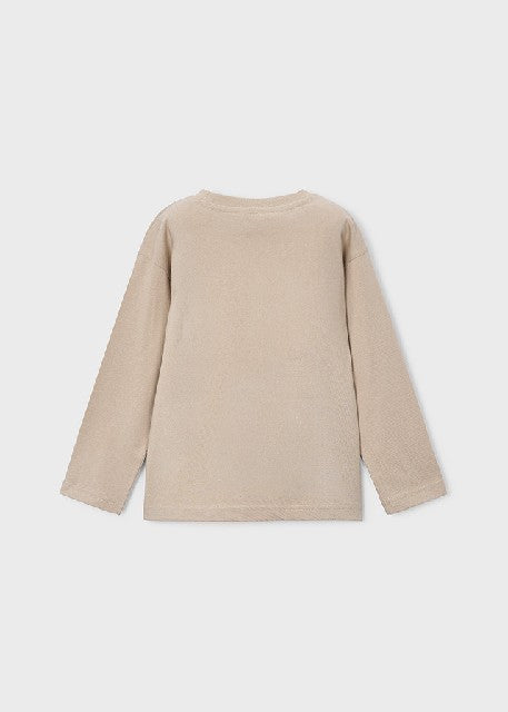 Camiseta m/l bordado          Topo