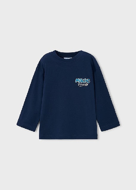 Camiseta m/l for every one Azul