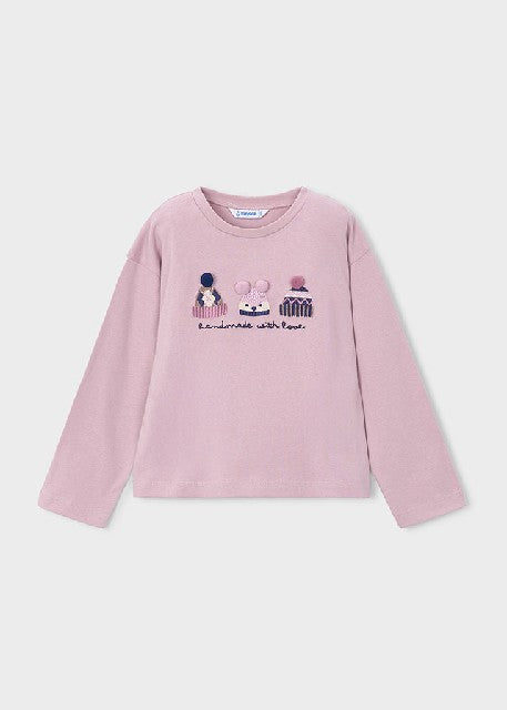 Camiseta m/l Malva