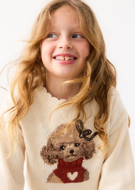 Jersey intarsia               Milk