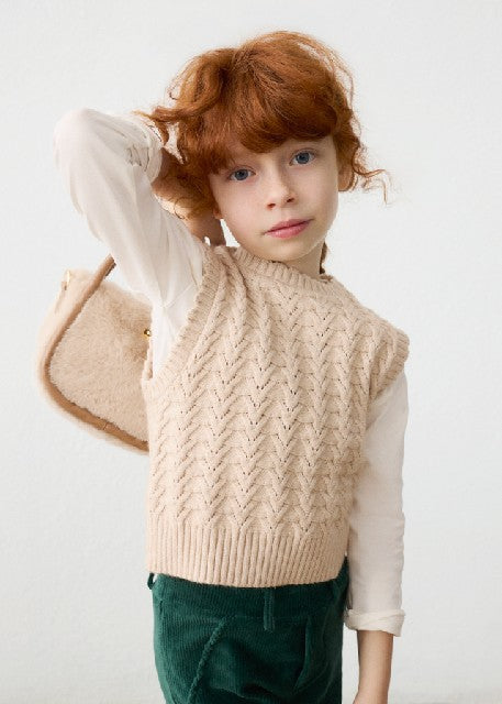 Chaleco tricot Hojaldre