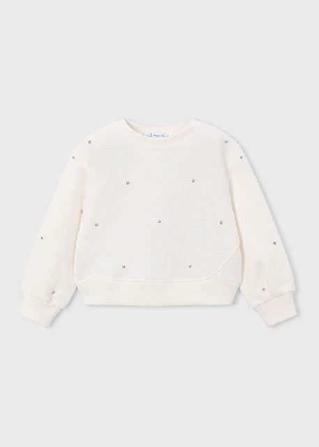 Pullover apliques             Crudo