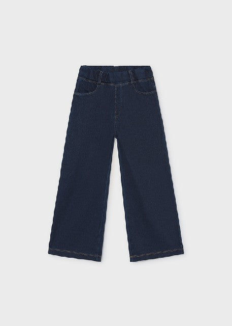 Pantalon largo knit denim Superoscur