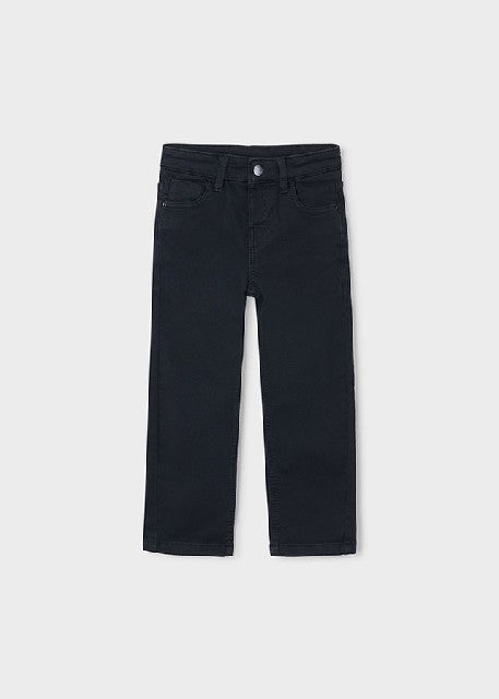 Pantalon soft 5b regular fit  Negro
