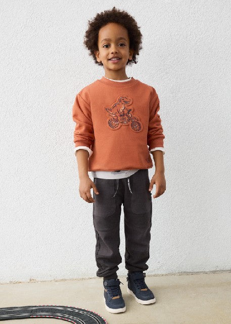 Pantalon ottoman Pizarra