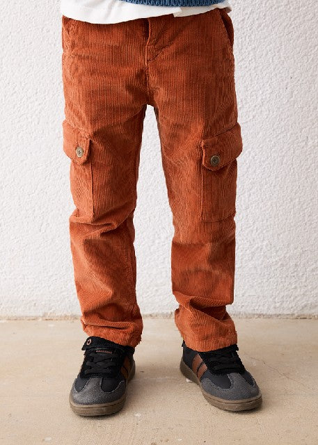 Pantalon cargo pana           Teja